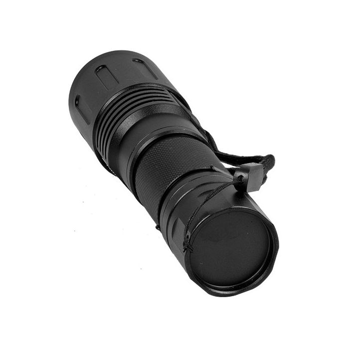 Safety Technology 3000 Lumens LED Self Defense Zoomable Flashlight