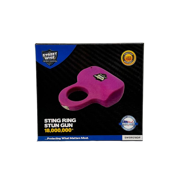 Sting Ring 18,000,000* Stun Gun Dark Purple